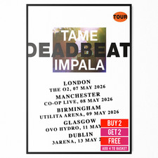 Tame Impala Poster Concert
