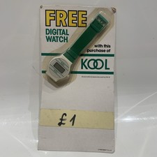 Vintage KOOL Digital LCD Watch