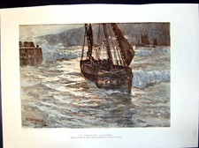 Antique Print Nelson Dawson
