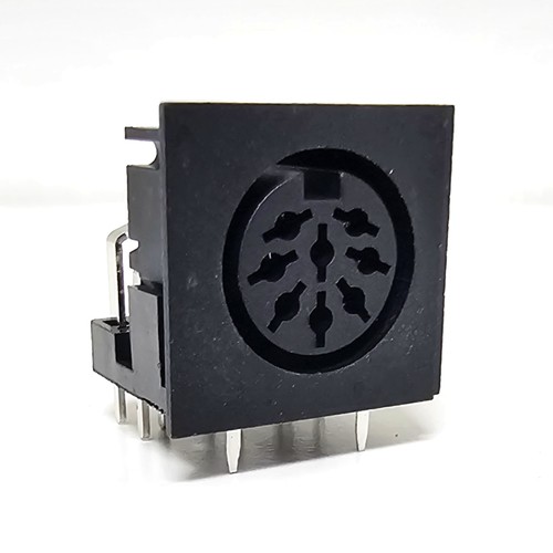 Rgb din8 socket - rgb, port