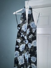 Zara Blue Tropical Floral