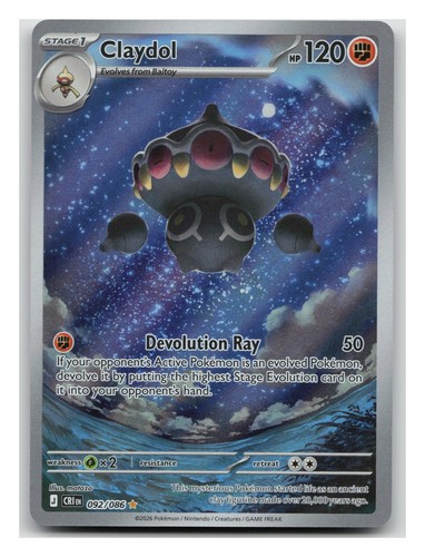 Claydol 092 086 holo from - claydol,