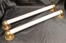 CZECH & SPEAKE DURAGOLD GRAB / TOWEL RAILS,  2 AVAILABLE REFURBISHED 