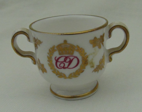 Spode miniature two - ~, handled