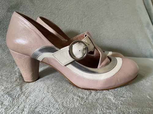 Pink leather retro vintage - pink,