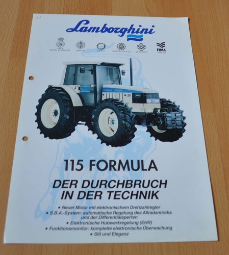 Lamborghini 115 tractor - lamborghini,