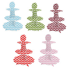 AEX Zigzag Cake Stand 3-Tier