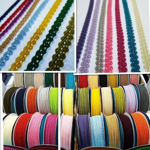 Colour 6mm double scroll - 41,
