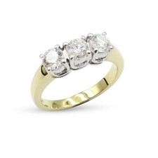 Gold Diamond Ring - 18ct