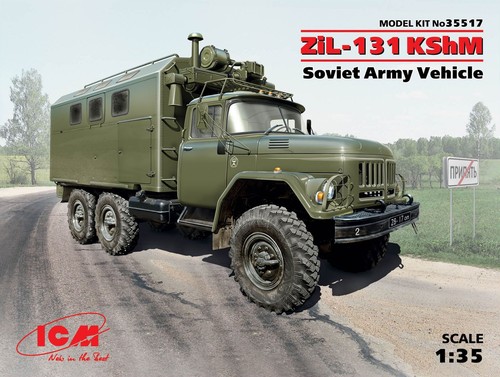 Icm zil 131 - 1/35, soviet