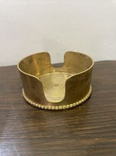 Wine Coaster Brass Trench Art 