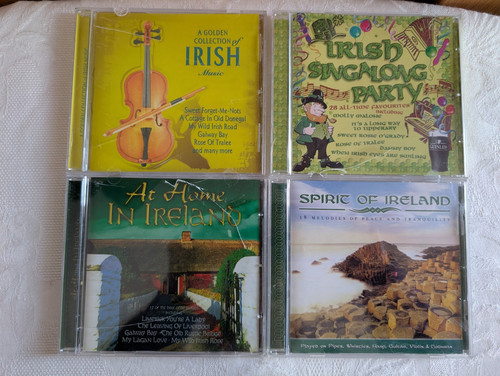 Irish music bundle 4 x - cd,