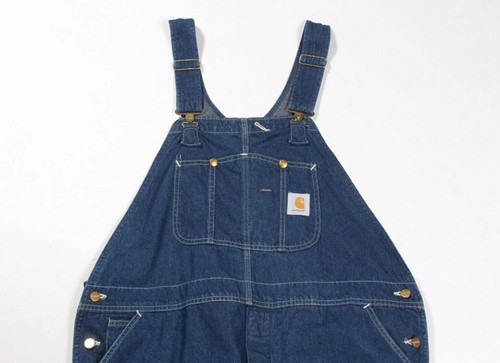 Carhartt denim work dungarees - work,