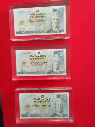 Rbos commemrative 5 note - commemrative, £5