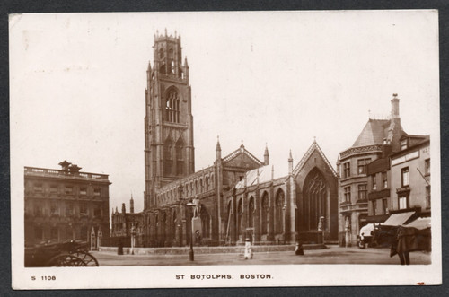Postcard boston lincolnshire - postcard,