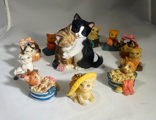 Lenox kitty sweethearts resin - lenox,