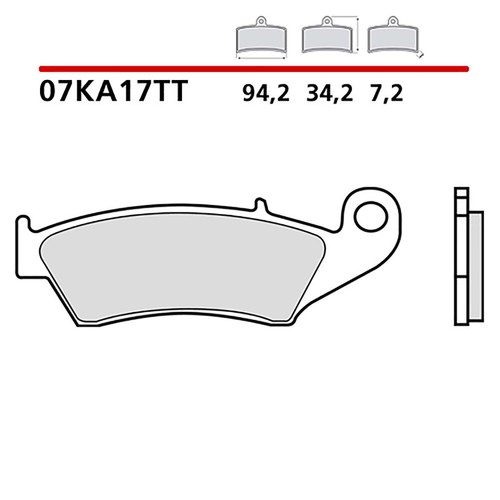 Brembo rear brake pads - brembo,