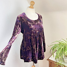 Vintage Patra Silk Velvet