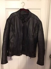 Black Heavy Riding Leather