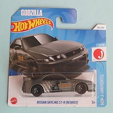 Hot Wheels Nissan Skyline GT-R (BCNR33) Godzilla. New. HW J Imports. 2024.