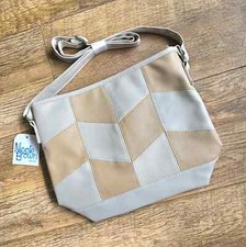 40a Nicole Brown Patchwork Bag