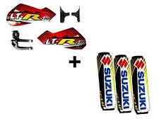 Red Hand Guards Shock Covers