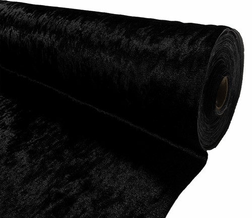 Crushed velvet fabric - crushed,
