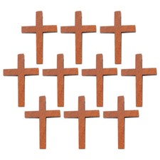 25pcs Small Wooden Crosses
