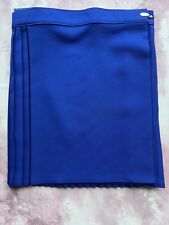 Girls Blue 26” School Gym Skirts PE Netball Sports Cosplay Tennis Pleats Uniform