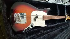 Fender Vintera '60s Mustang Bass 3 Tone Sunburst with gig bag