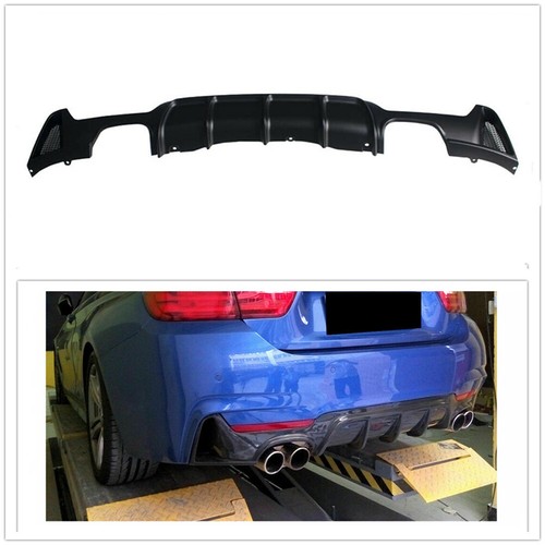 Matte rear bumper diffuser lip - bumper,