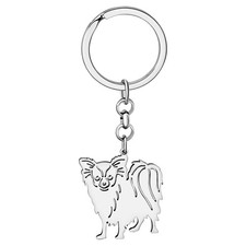 Stainless Steel Papillon Dog