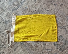 Vintage Nautical Yellow Jack