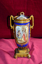 Antique French Hand Painted