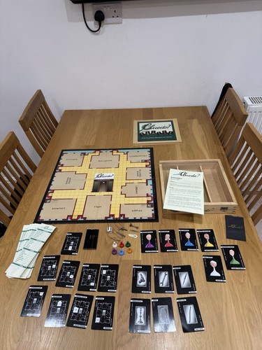 Cluedo detective board - cluedo, game