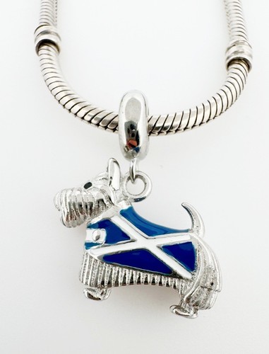 Scottish terrier dangle - scottish, charm