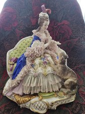 Large 1900s Antique Volkstedt