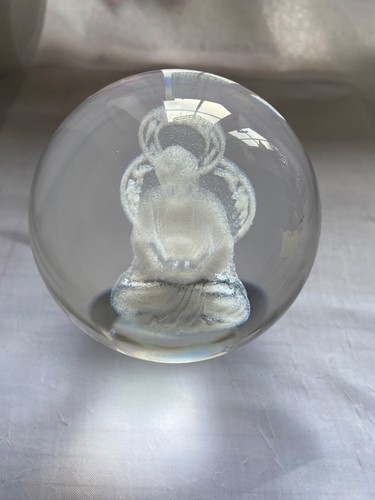Clear glass orb - , ball