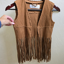Fornia Kids Brown Fringe Boho