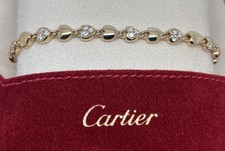 Cartier Diamond Bracelet Solid