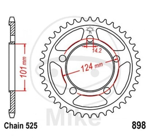 Sprockets tooth pitch - jt,