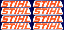 8X 100MM STIHL CHAINSAW GARDEN POWER TOOLS LANDSCAPE EQUIPMENT VINYL STICKERS