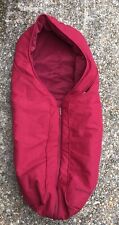 Mothercare Orb Cosytoe / Footmuff Red - Universal Fit - Super Soft Lining