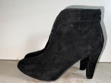 TU LADIES WOMEN'S BLACK SUEDE