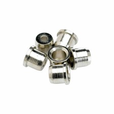 Fender Vintage Style Telecaster String Ferrules Set of 6 (Nickel)