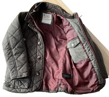 Next Brown Boys Quilted Coat