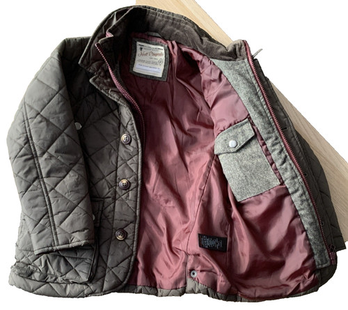 Next brown boys - brown, quilted