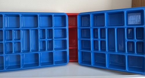 Vintage lego blue red - blue,