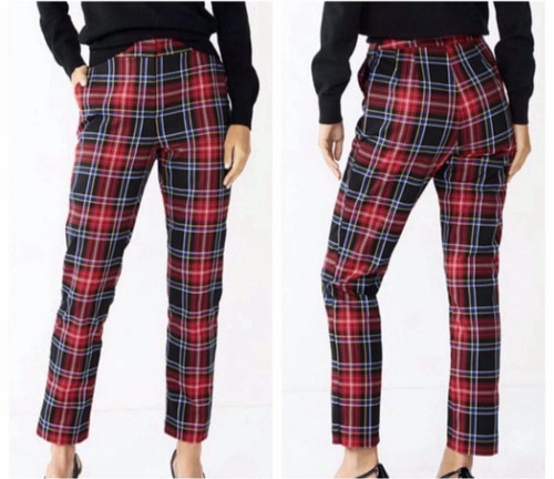 Draper james rsvp pant tartan - draper,