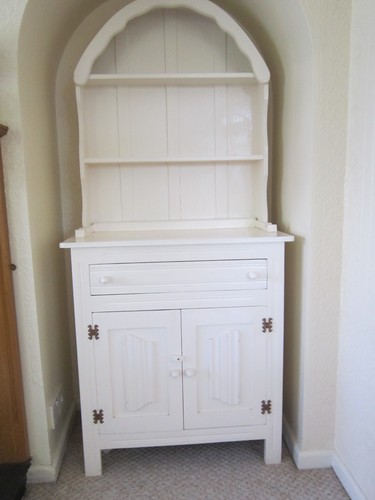 Vintage small cream round top - vintage,